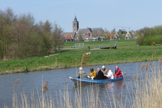 Fluisterboot de Gouw huren in De Rijp, Noord-Holland
