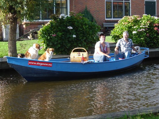 Fluisterboot de Gouw huren in De Rijp, Noord-Holland